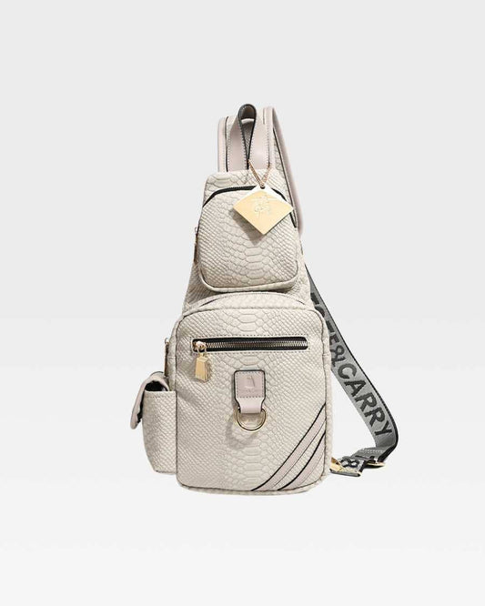 Grey On The Go Sling Bag