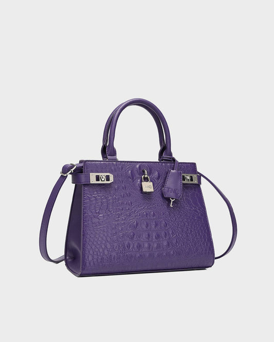 Empress Mini Tote Bag in Purple