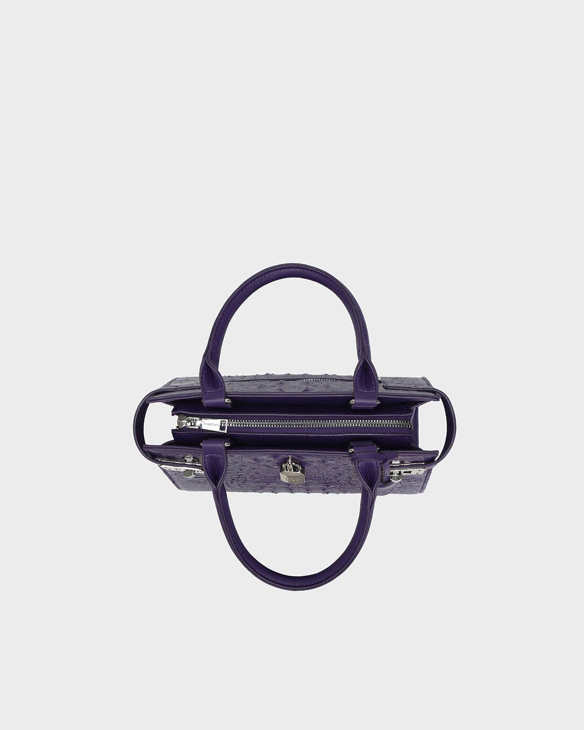 Empress Mini Tote Bag in Purple