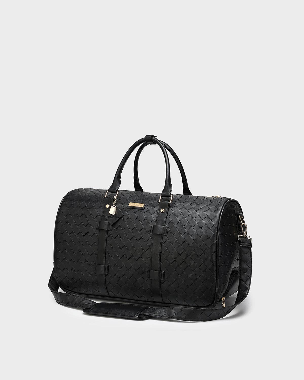 Bodega Rolling Duffle Bag in Black