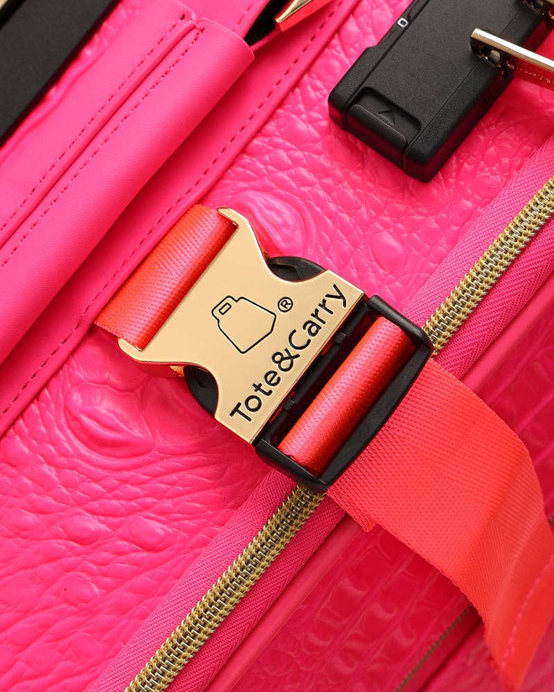 Apollo 2 Voyager Travel Set in Neon Pink