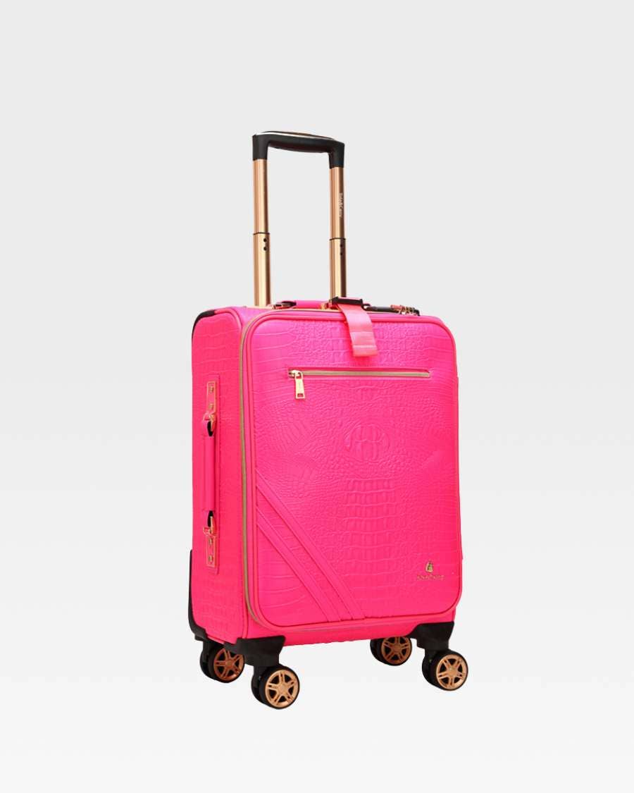 Apollo 2 Voyager Travel Set in Neon Pink