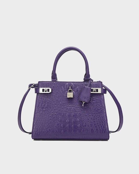 Empress Mini Tote Bag in Purple